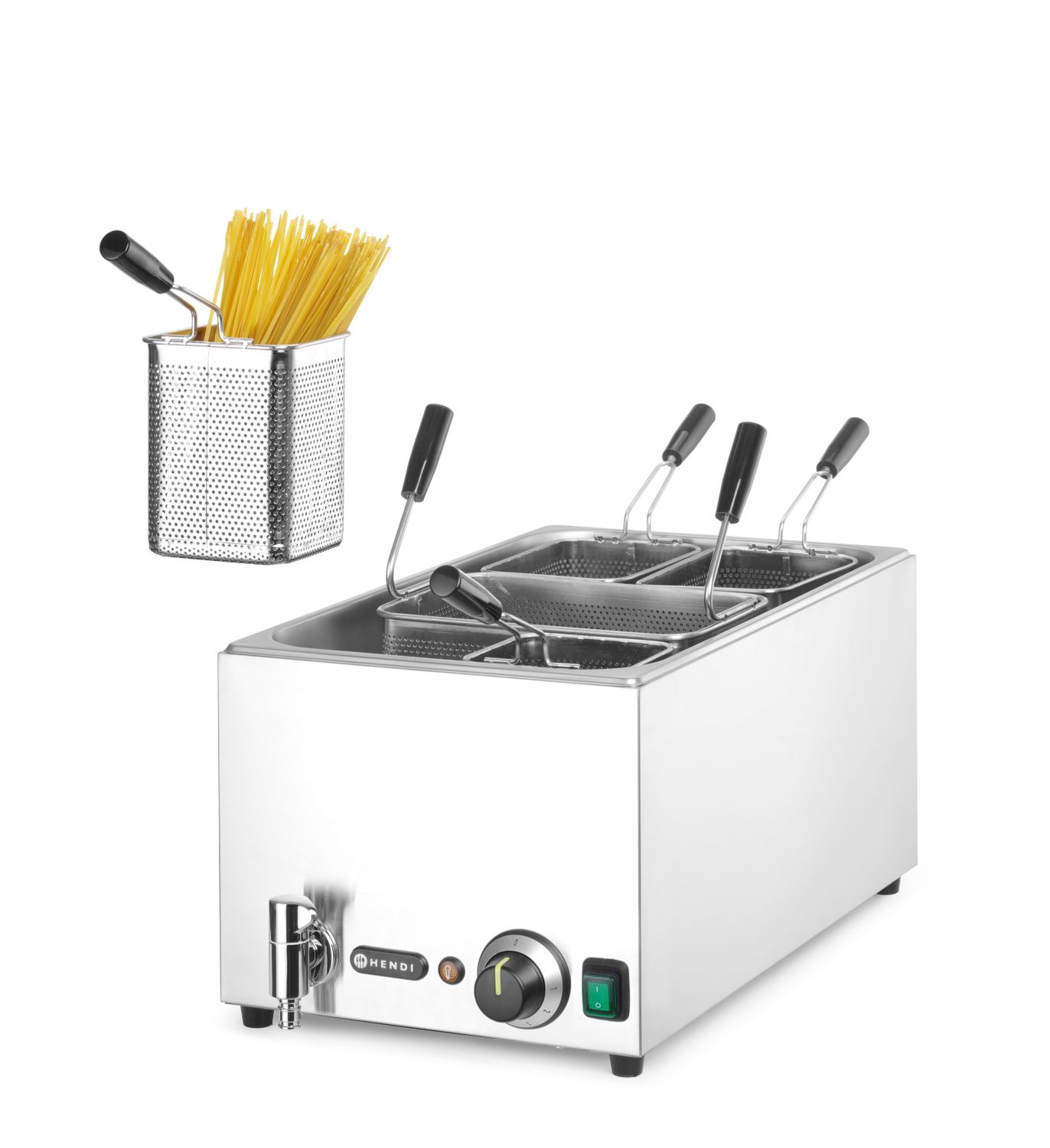 Vařič na těstoviny, HENDI, 25L, 220-240V/3500W, 601x326x(H)279mm