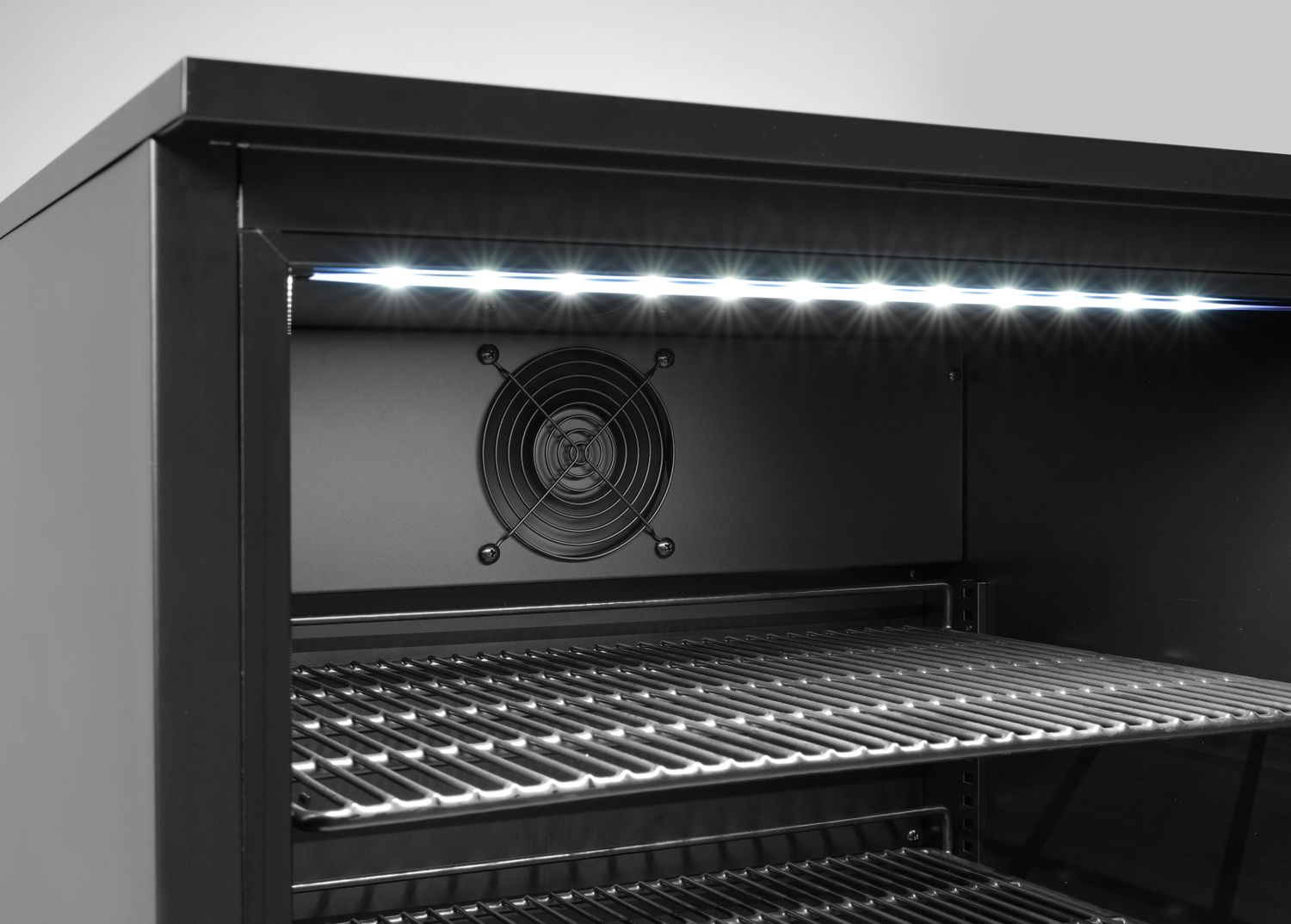 Jednodveřová chladnička, Arktic, 105L, Černá, 220-240V/120W, 600x530x(H)870mm