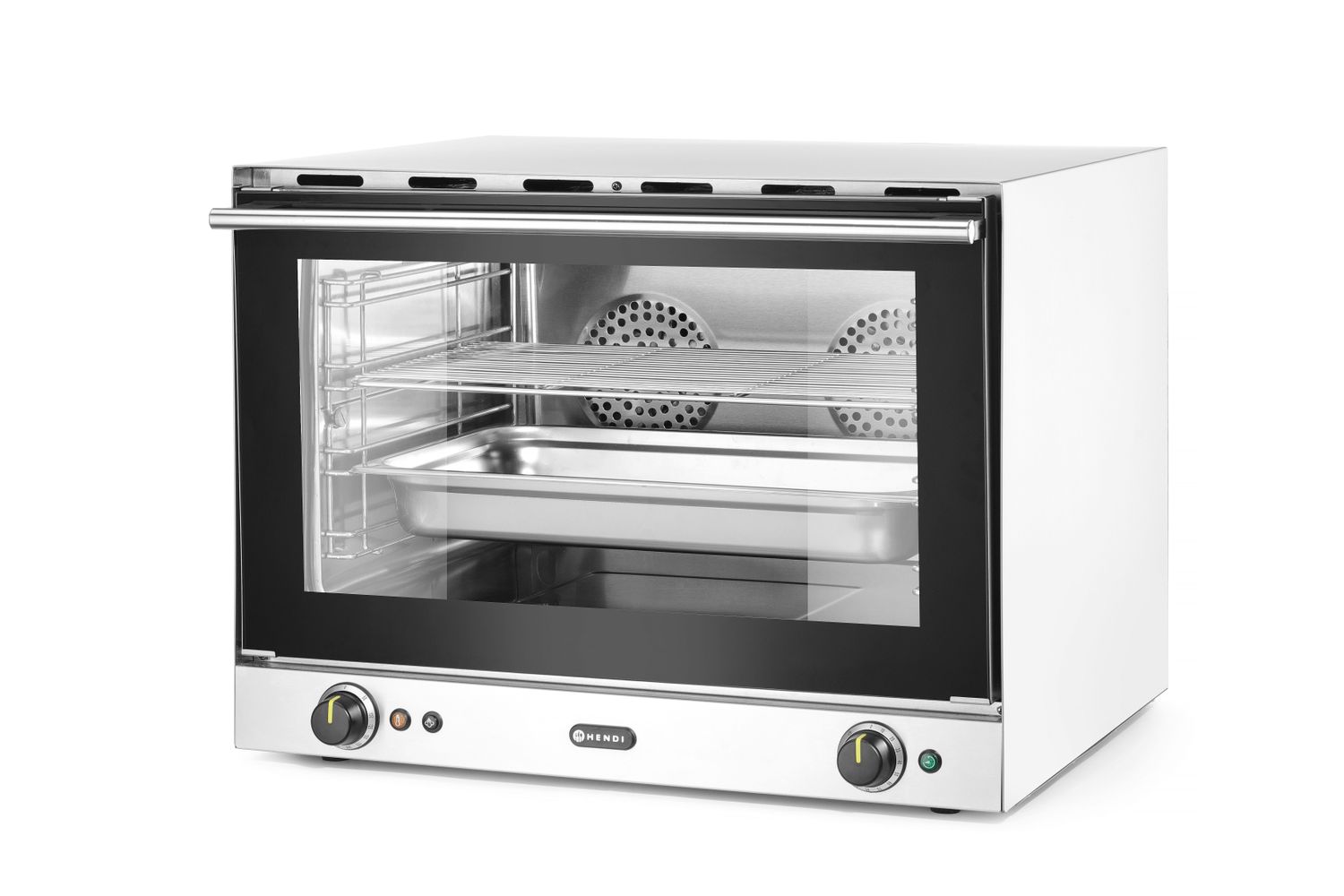 Horkovzdušná trouba se zvlhčováním H100S, HENDI, GN 1/1, 230V/3500W, 699x608x(H)550mm