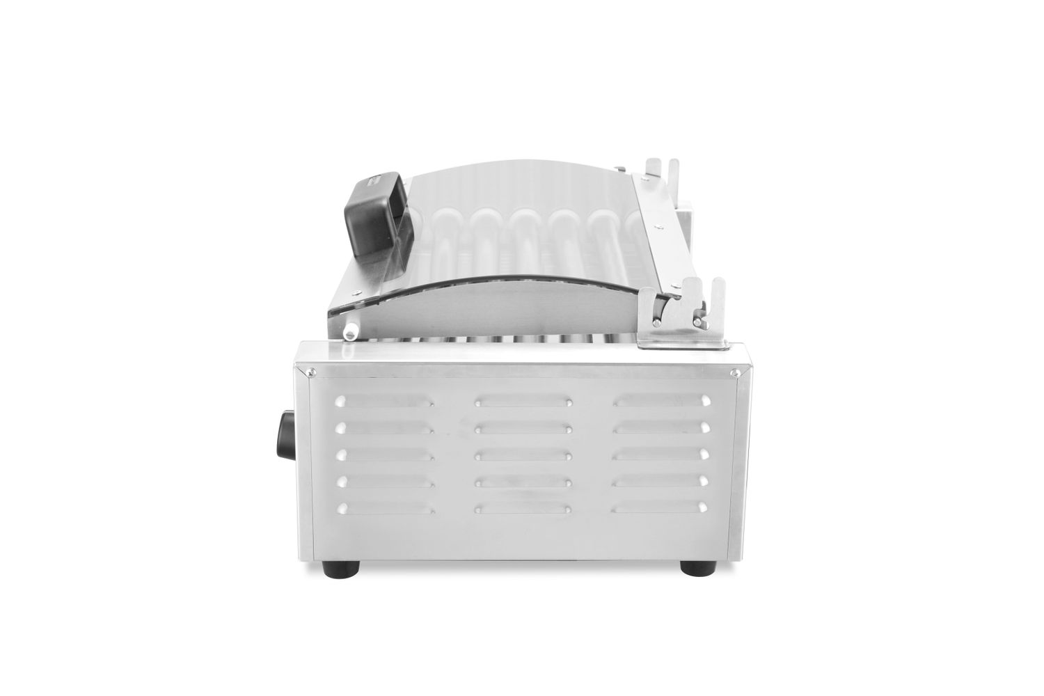 Gril na válečky, 1 zónový s energeticky úsporným krytem, HENDI, 230V/620W, 566x375x(H)259mm