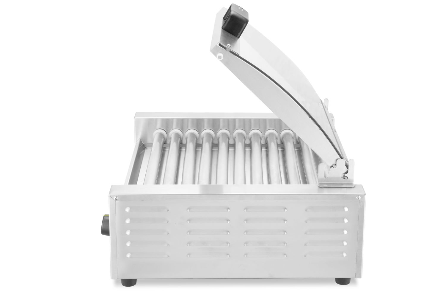 Gril na párky - 2 zónový s energeticky úsporným krytem, HENDI, 220-240V/980W, 566x527x(H)259mm