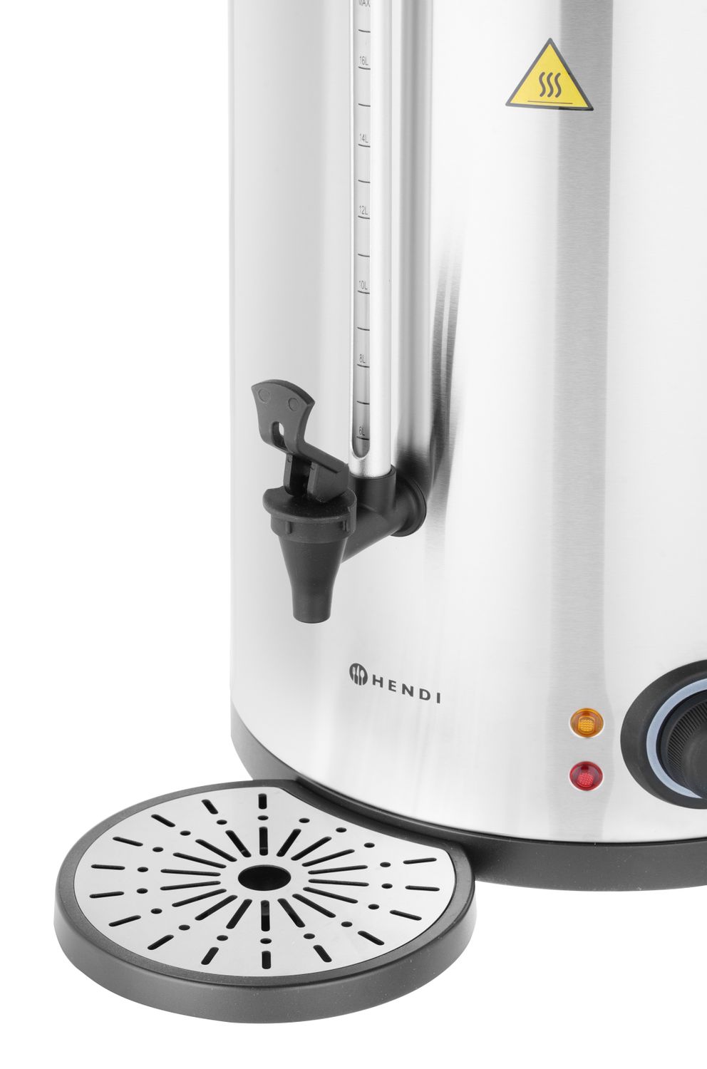 HENDI | hrnec na svařák dvouplášťový, objem 9L, 340x315x(H)430mm