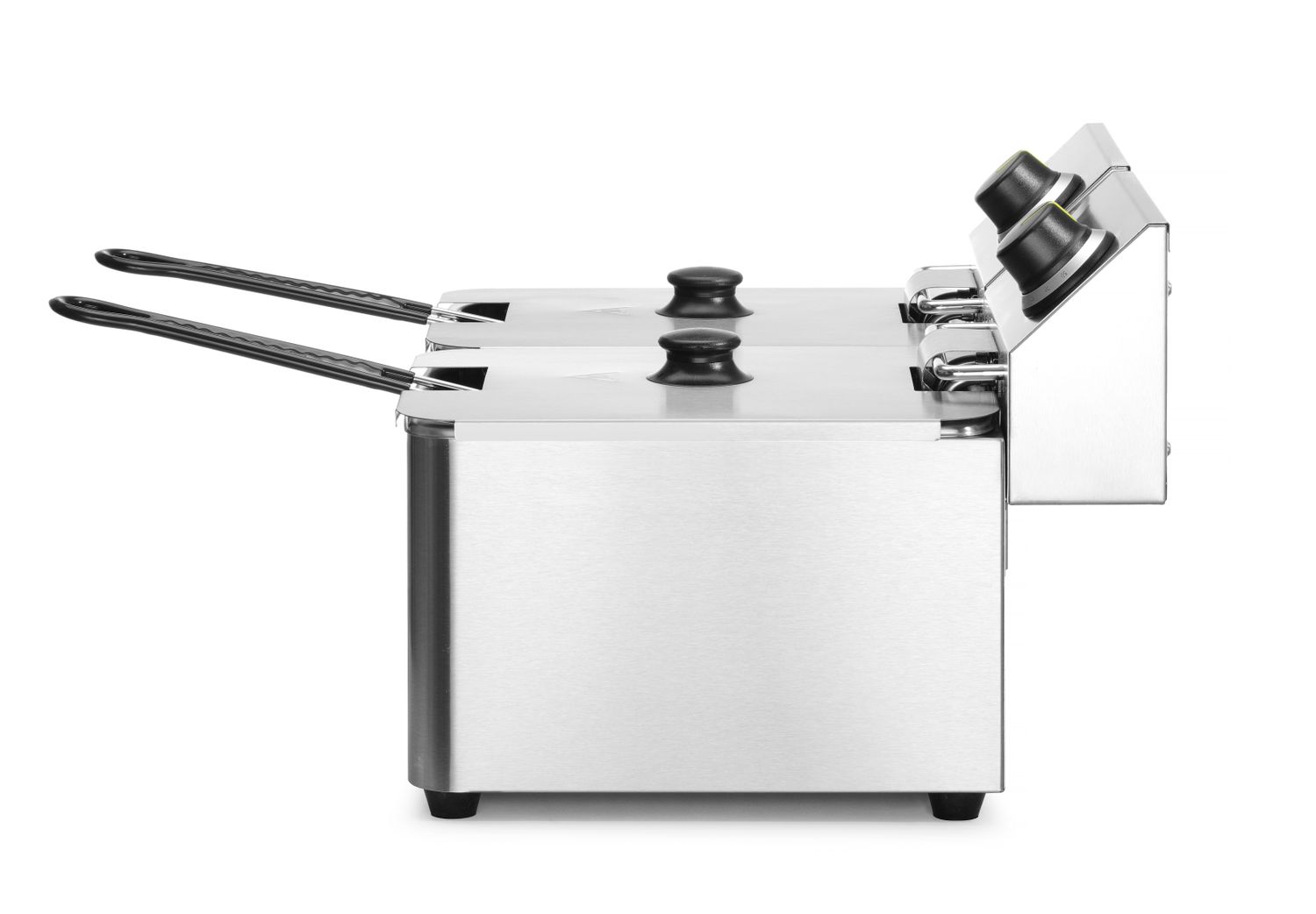 HENDI | Fritéza, objem 2x8 litrů, Kitchen Line, 230V/7000W, 542x430x(H)351mm