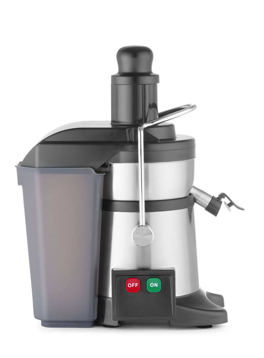 Kompaktní elektrický odšťavňovač, HENDI, 230V/500W, 233x416x(H)493mm