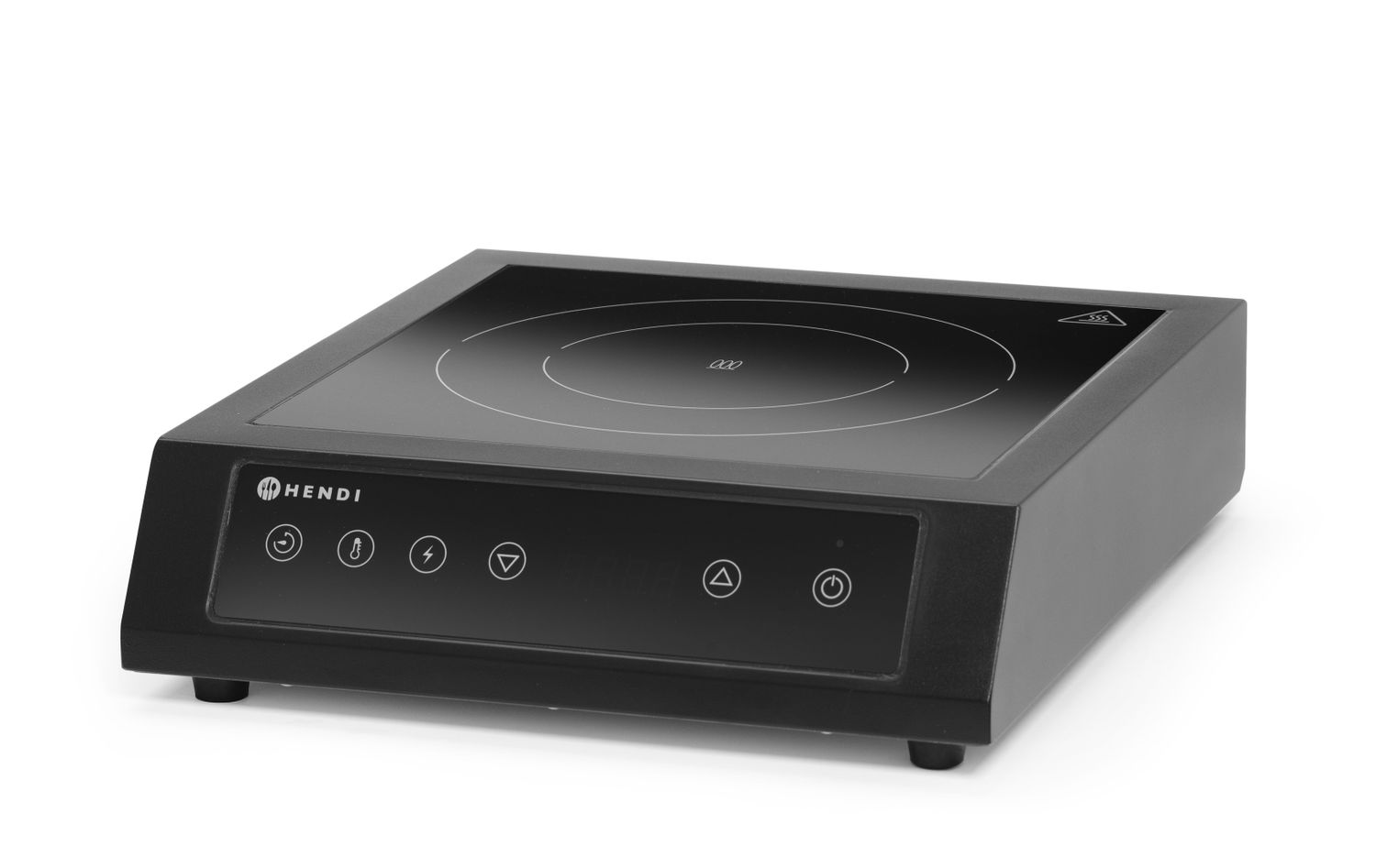 Indukční vařič 3500 D XL, HENDI, Černá, 220-240V/3500W, 355x400x(H)100mm