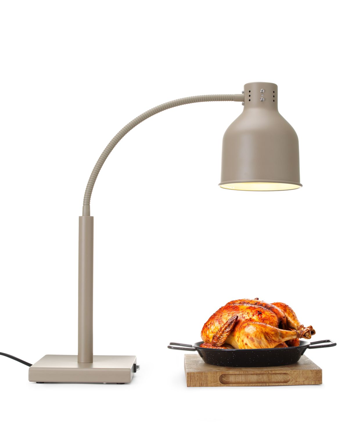 Pružná tepelná lampa , HENDI, Béžová, 220-240V/250W, 268x203x(H)660mm