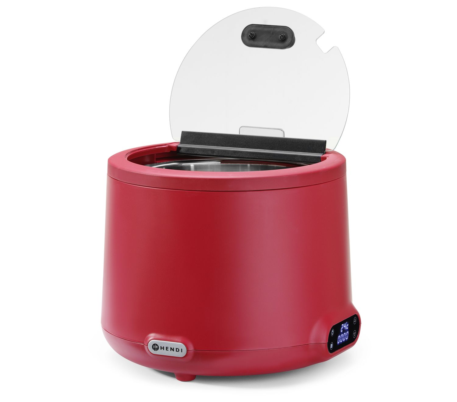 Konvice na polévku UNIQ, HENDI, designed by Robert Bronwasser, 8L, Červená, 220-240V/500W, ⌀365x(H)325mm