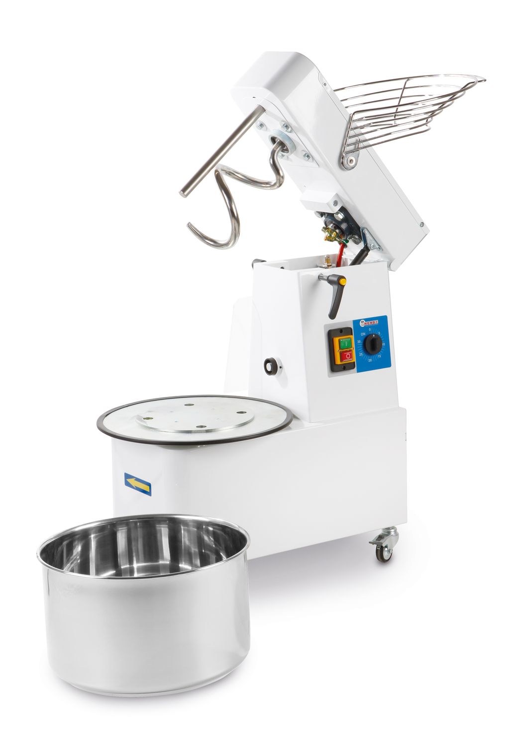 Spirálový mixér s odnímatelnou mísou, Prismafood, 32L, 400V/1100W, 435x750x(H)810mm