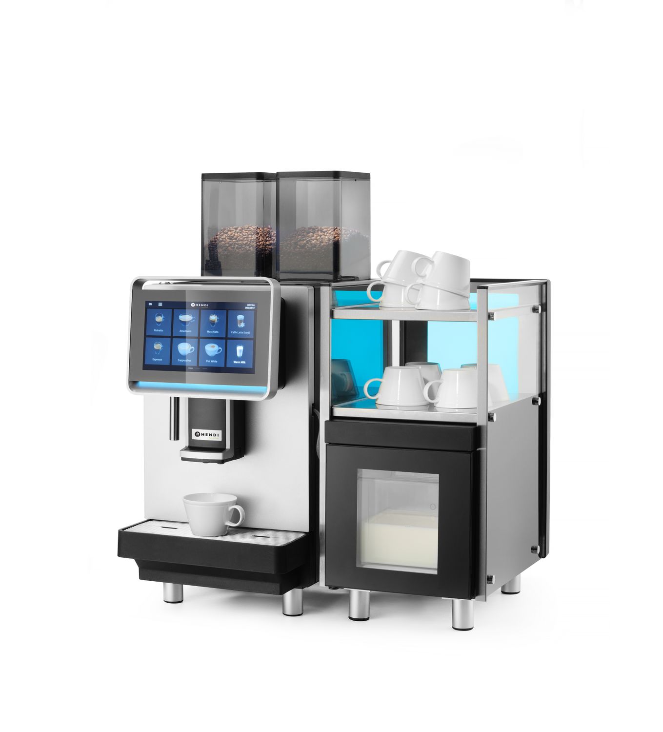 CoffeeMatic Automatický kávovar s dotykovým displejem, HENDI, 230V/2900W, 340x540x(H)830mm