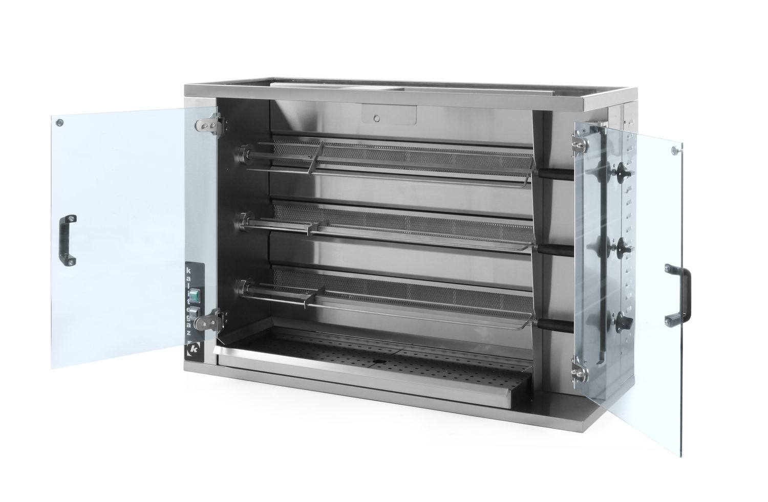 Plynový rožeň pro 12-15 kuřat, HENDI, 1150x472x(H)795mm