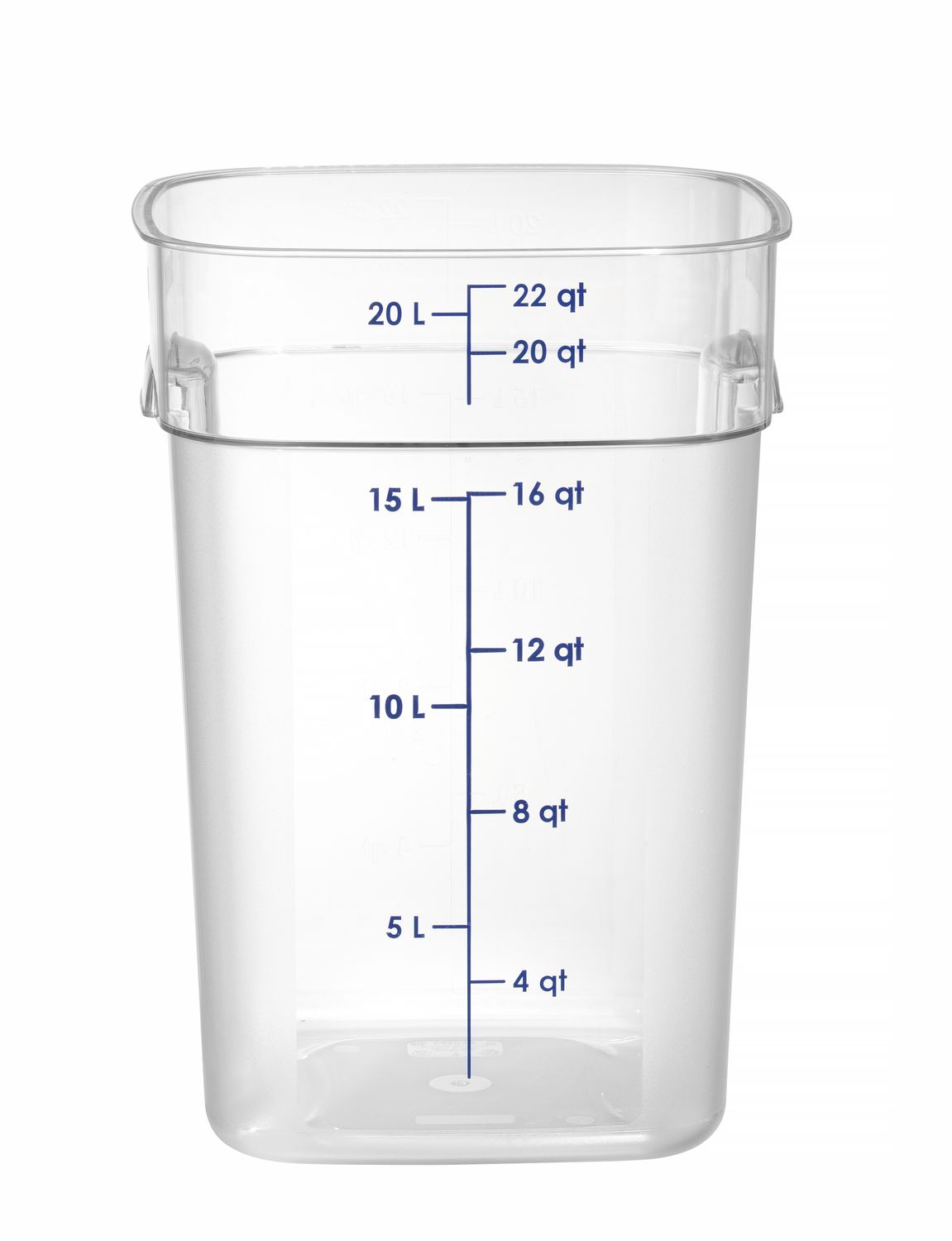 Dóza na potraviny Cambro CamSquares Fresh Pro, průhledná, 20,8 l