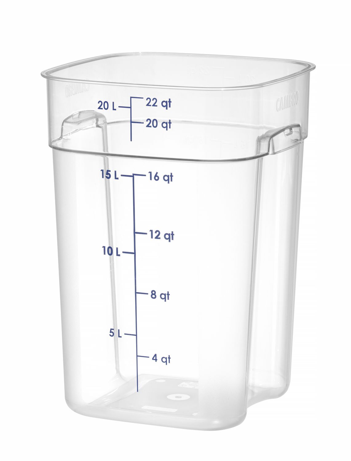 Dóza na potraviny Cambro CamSquares Fresh Pro, průhledná, 20,8 l