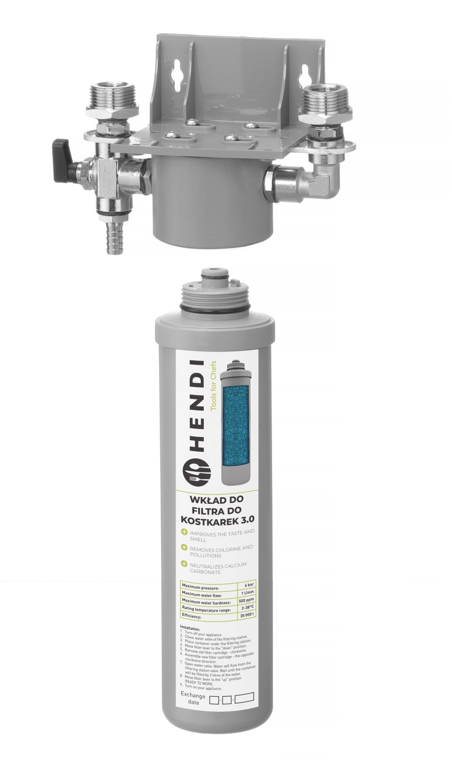 Filtr pro výrobníky ledu 3.0, HENDI