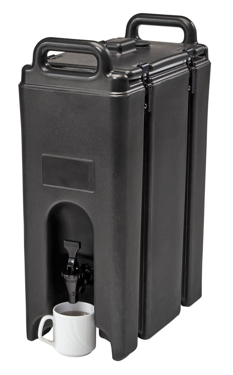 Termos na nápoje Cambro Camtainer s kohoutkem, černý, 17,9 l