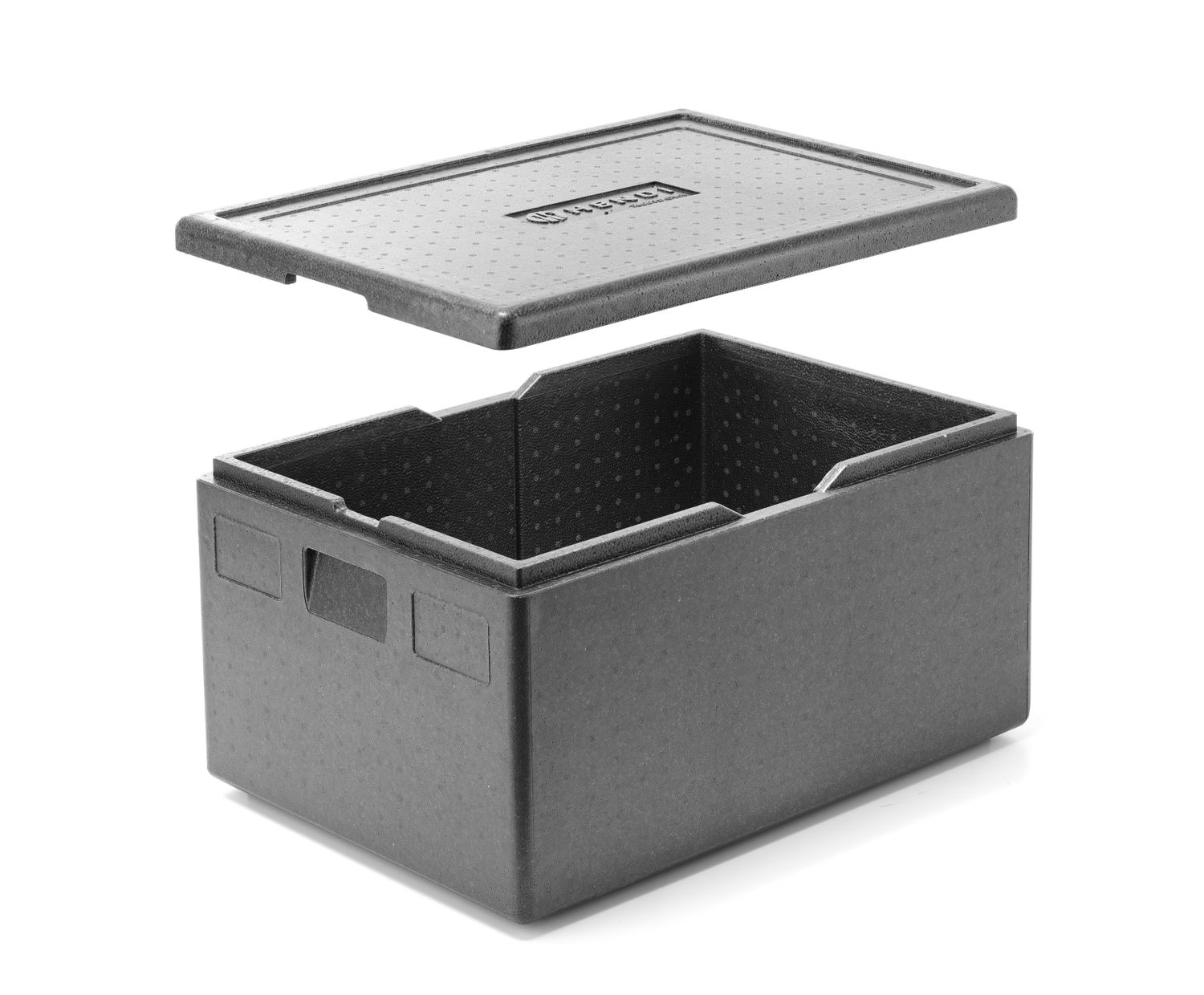 Termobox HENDI Kitchen Line na jídlo, černý, 80 l