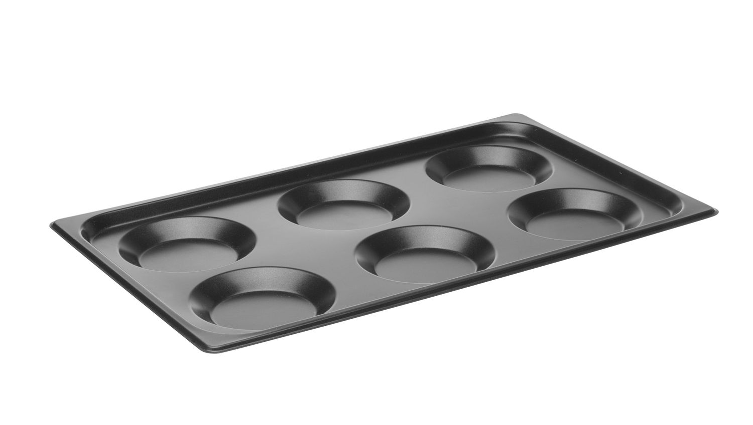 Podnos hliníkový GN 1/1 s formami, s nepřilnavým povlakem, HENDI, 530x325x(H)15mm