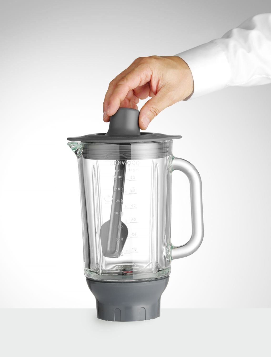 Nástavec - skleněný mixér Thermo Resist 1,6 litru, Kenwood, 140x195x(H)275mm