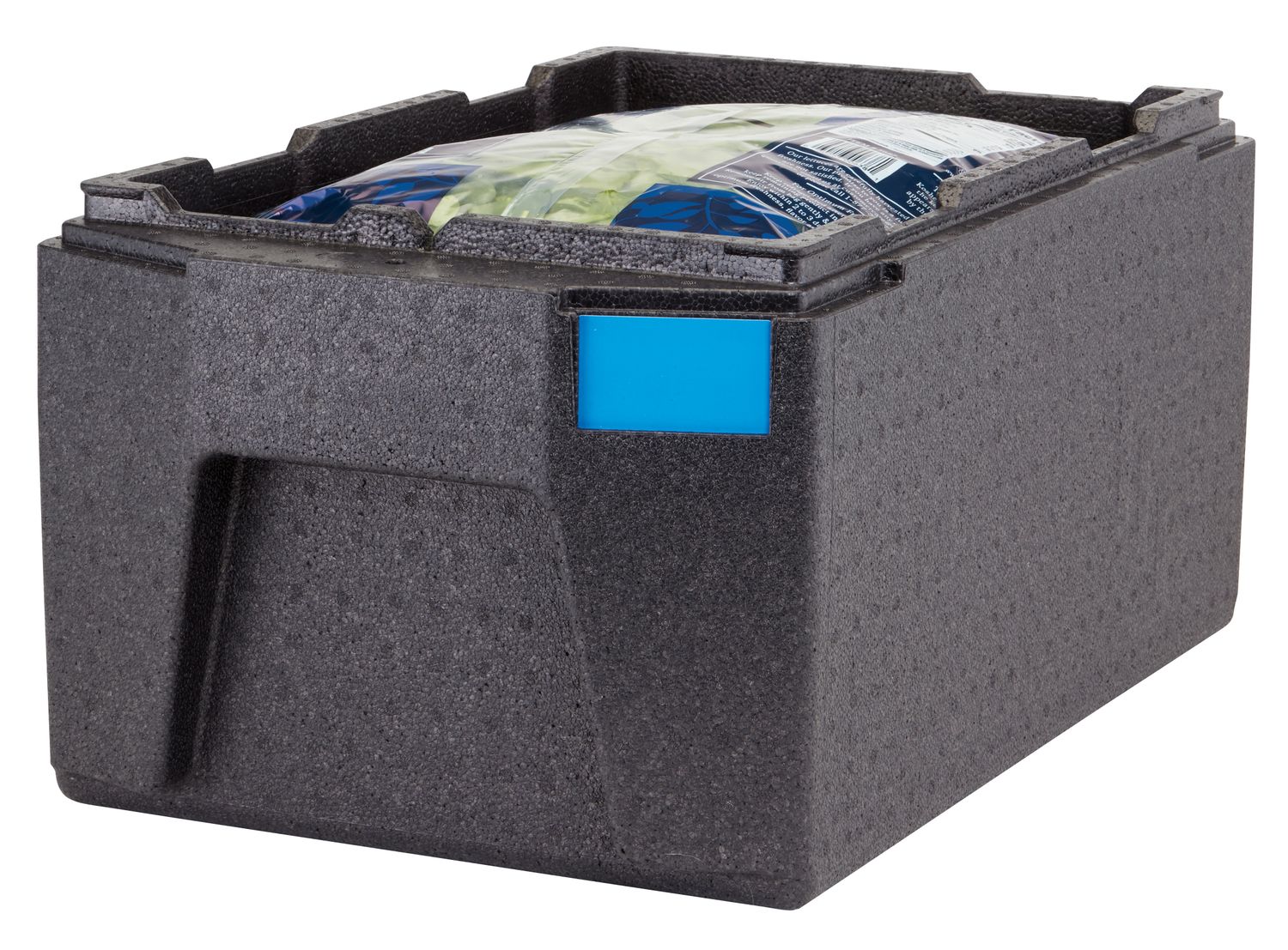 Termoizolační box Cam GoBox, horní plnění, GN 1/1, 46 l, Cambro, Černá, 680x400x(H)321mm