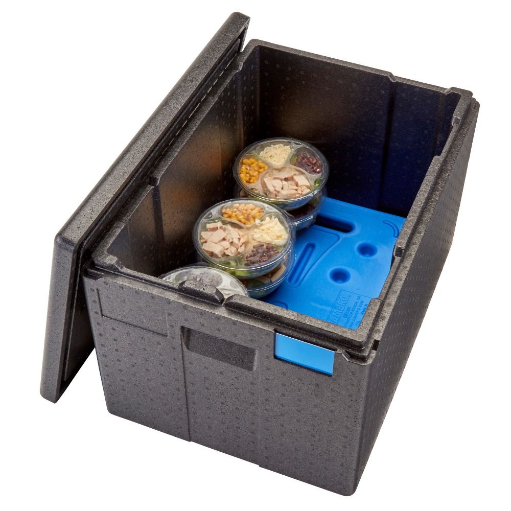 Termoizolační box Cam GoBox XL, horní plnění, GN 1/1, 64,5 l, Cambro, 64,5 l, 64,5L, Černá, 610x430x(H)390mm