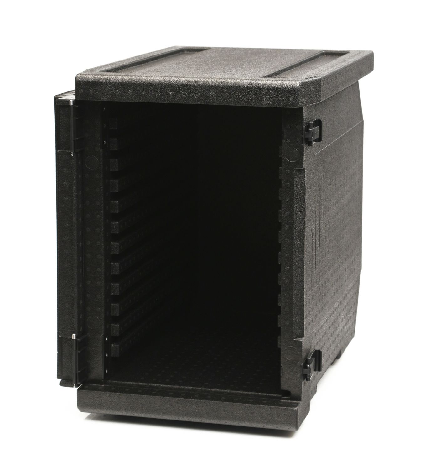 Termoizolační box Cam GoBox, horní plnění, GN 1/1, 86 l, Cambro, GN 1/1, 86L, Černá, 640x440x(H)625mm