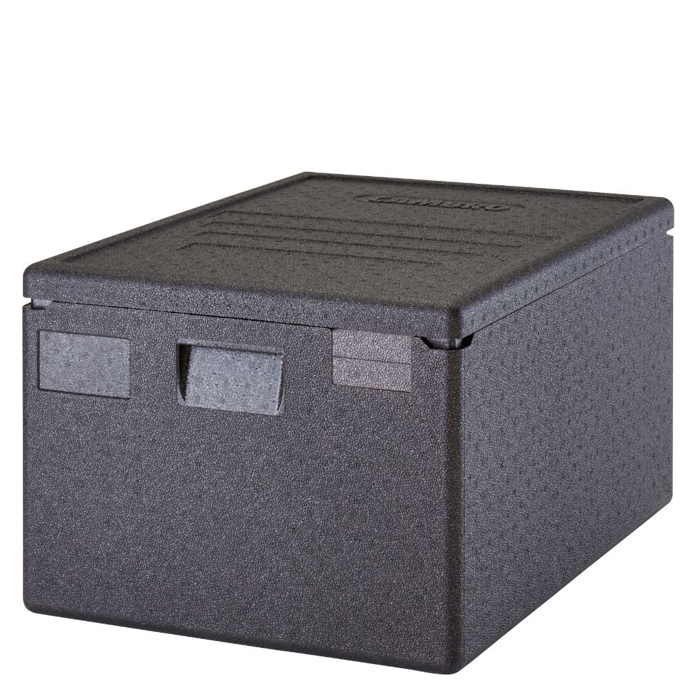Termoizolační box Cam GoBox plnění shora, 600x400 mm, Cambro, 80 l, 80L, Černá, 690x490x(H)370mm
