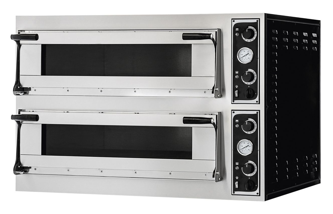 Podnosy 44 Skleněná pec na pizzu, Prismafood, 400V/13800W, 1100x964x(H)745mm