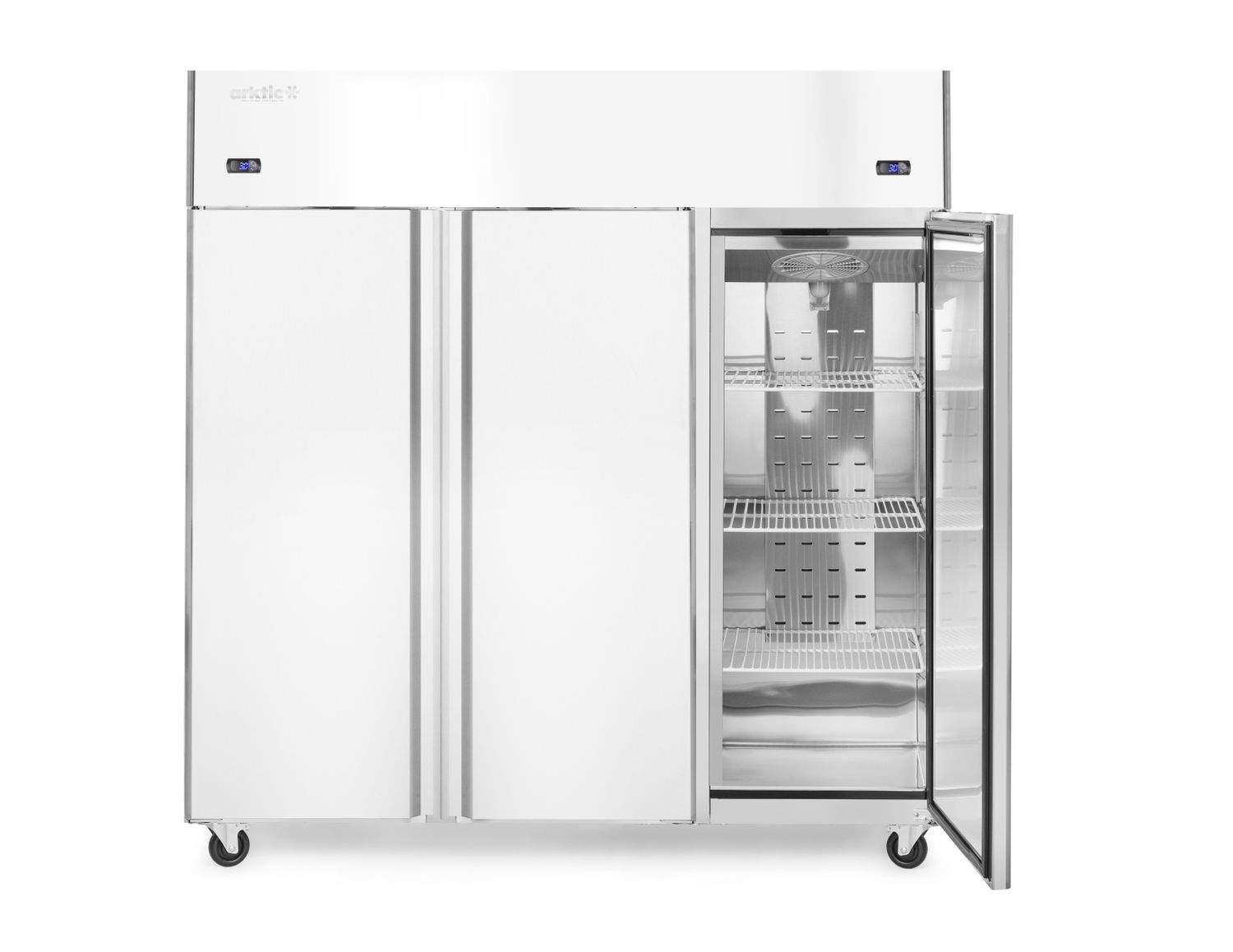 Třídveřová chladicí a mrazicí skříň 890 + 420 l, Arktic, Profi Line, 230V/1150W, 1800x740x(H)1950mm