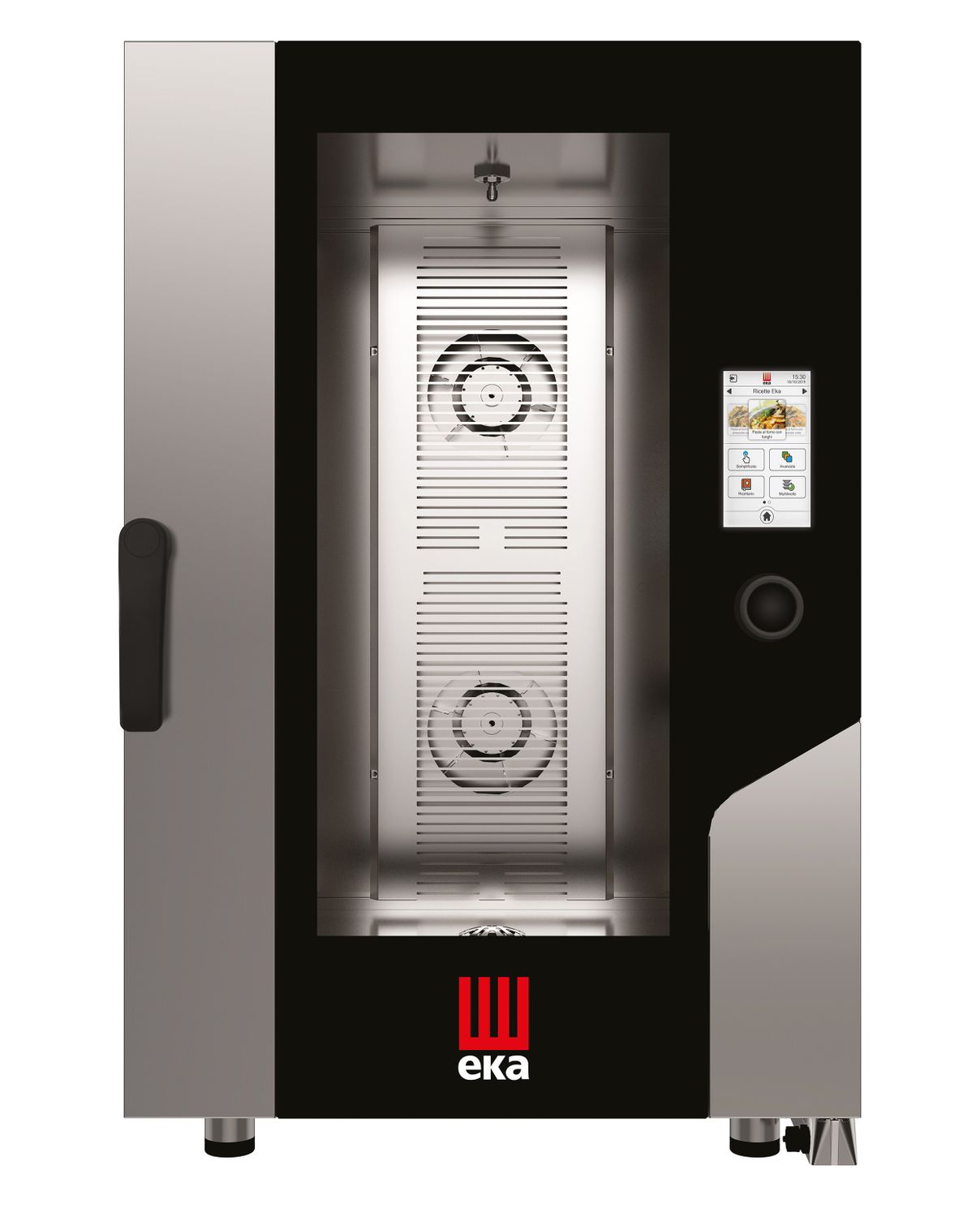 Konvektomat GASTRO 11 x GN 1/1 Electric s kotlem, dotykovou obrazovkou, systémem praní a sondou, Tecnoeka, 400V/19000W, 730x849x(H)1130mm