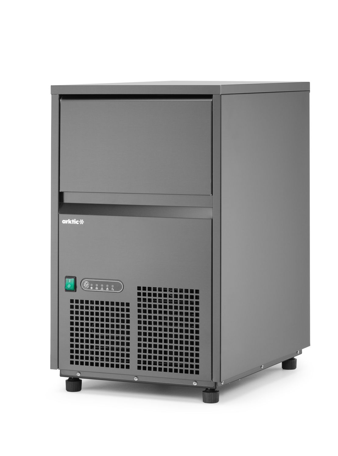 Stroj na výrobu kostek ledu, Arktic, Černá, 220-240V/385W, 380x520x(H)637mm