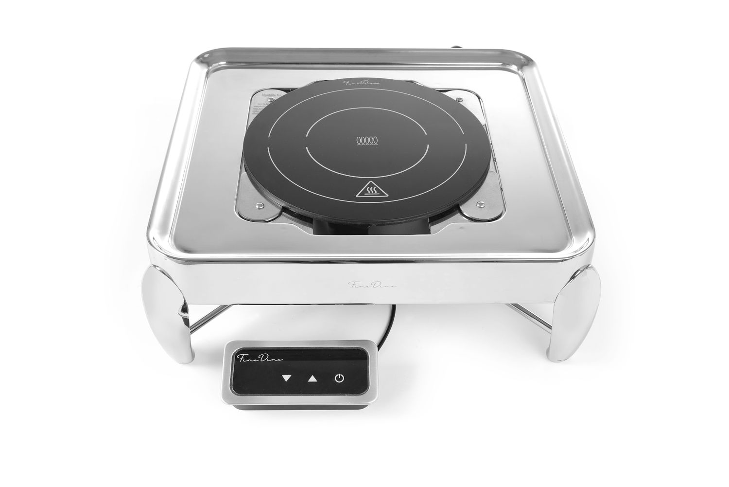 Indukční ohřívač 800W, Fine Dine, Černá, 230V/800W, ⌀245x(H)80mm
