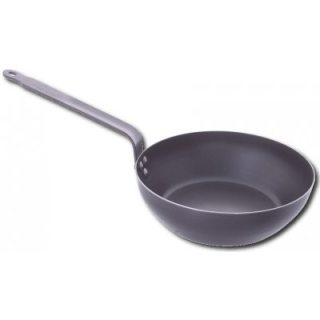 De Buyer | ocelová pánev na soté, Lyon, vysoká, průměr 24 cm