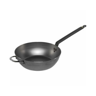 De Buyer | ocelová pánev na soté, Lyon, vysoká, průměr 32 cm