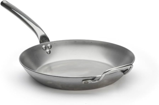 De Buyer | pánev ocelová Carbone plus průměr 32 cm, nerez rukojeť