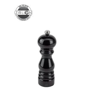PEUGEOT | Mlýnek Paris Zirlion na sůl, černý 12 cm