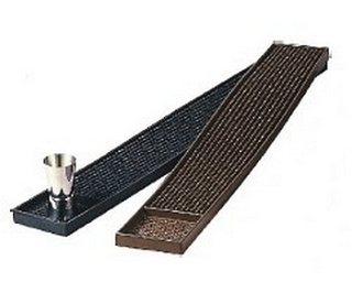 Barová podložka, protiskluzová, velikost 59,5x8 cm