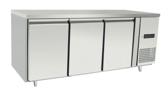Chladnička, 3- dveřová 420L, Arktic, Profi Line, GN 1/1, 334L, 230V/400W, 1795x700x(H)879mm