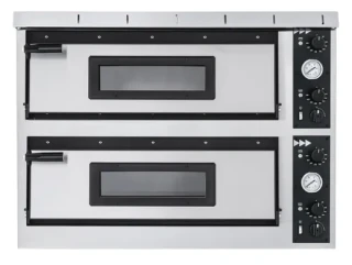 Prismafood Plus XL 44 – dvoukomorová pec na 4 + 4 pizzy Ø 35 cm, 400 V / 12 kW