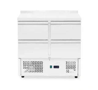 Chladicí stůl Arktic se 4 zásuvkami – 97 l, 900 × 700 × 908 mm