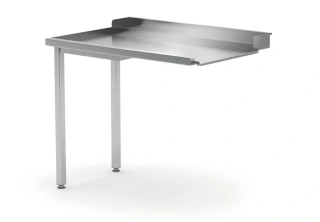 HENDI – pravý vstupní/výstupní stůl k průchozí myčce, 1000 × 815 × 850 mm