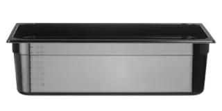 HENDI – gastronádoba COOL GN 1/1, 20 l, černá, hloubka 150 mm, 882054