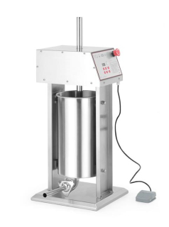 Plnička na klobásy elektrická, obj. 15 l, HENDI, 15L, 230V/60W, 450x350x(H)750mm