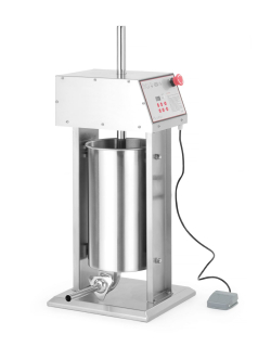 Plnička na klobásy elektrická, obj. 15 l, HENDI, 15L, 230V/60W, 450x350x(H)750mm