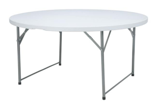 Bufetový stůl kulatý skládací, HENDI, ø1500x(H)740mm