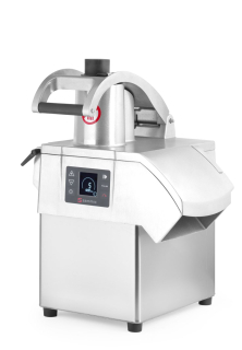Elektrický kráječ na zeleninu s elektronickým grafickým panelem CA-3V- 5 rychlostí, Sammic, Stříbrná, 230V/1500W, 391x409x(H)552mm
