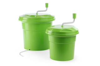 Odstředivka na salát, HENDI, 12L, Zelená, ø335x(H)430mm