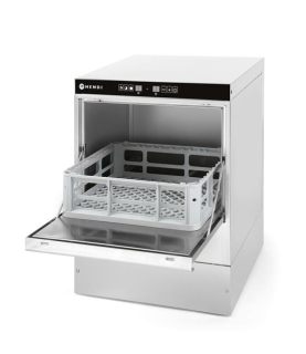 Myčka nádobí K40, HENDI, s odpadním čerpadlem a dávkovačem mycího prostředku, 230V/2800W, 472x566x(H)705mm