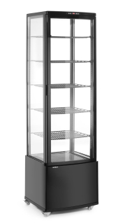Chlazená skříň displeje, 270 l, Arktic, černá, Černá, 230V/290W, 550x520x(H)1870mm