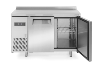 Dvoudveřový chladicí stůl s postranními jednotkami, Arktic, Kitchen Line, 166L, 230V/300W, 1200x600x(H)886mm