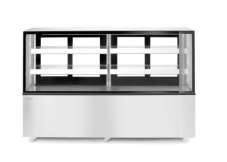 Vitrína se 2 policemi, Arktic, 610L, 230V/500W, 1824x677x(H)1230mm