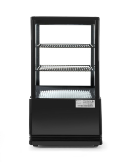 Chlazená skříň displeje, 58 l, Arktic, černá, 230V/170W, 444x397x(H)795mm